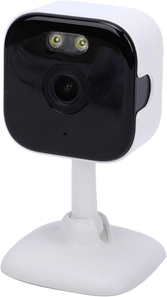 Beveiligingscamera Binnen - IP Camera Babyfoon - Huisbewaking - AI Bewegingsdetectie - 12 x 10 x 5 cm - Wit