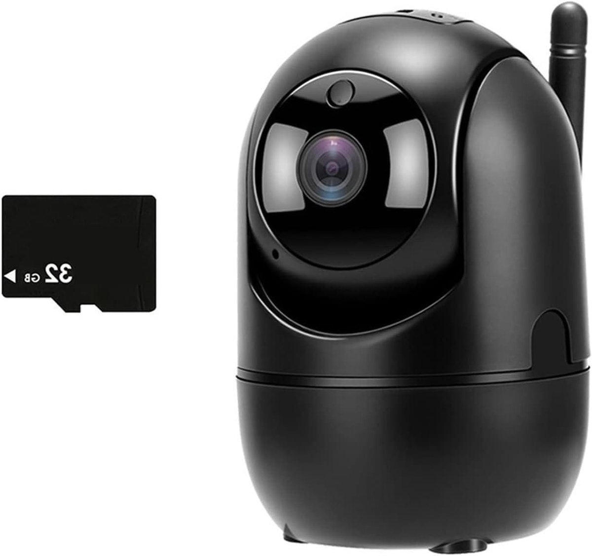 Beveiligingscamera Binnen - Mini Camera - Huisbewaking - AI Automatische Tracking - 1080P HD - Wit