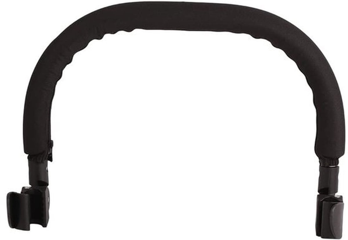 Bumperstang Veilig en Comfortabel - Armsteun - Handvat - Kinderwagenaccessoires - Opvouwbaar - Zacht PU-leer - Kinderwagenarmsteun