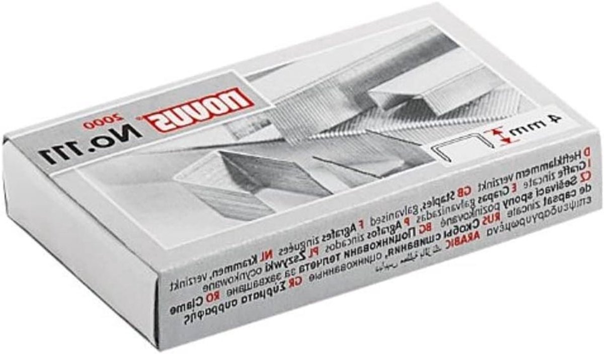 Nietjes - Vulpennen nietjes - Papier nieten - Voor 15 vel - 4 mm - Metaal