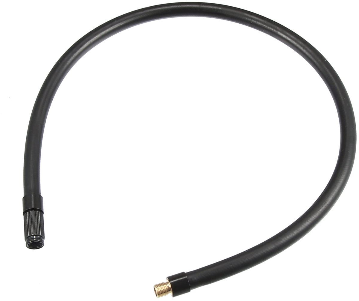 Dailygoods - 50cm Auto Schroefdraad Bandenpomp Verlengslang - Adapter voor Snelle Inflatie