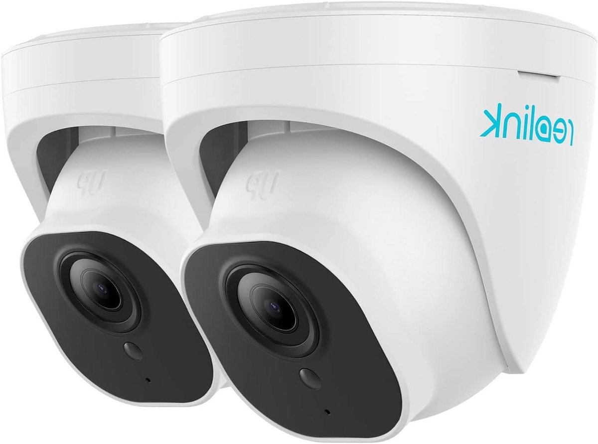 Beveiligingscamera Set - IP Camera Dome Camera - Huis Beveiligen - Persoon en Voertuig Detectie - 5MP Super HD - Wit