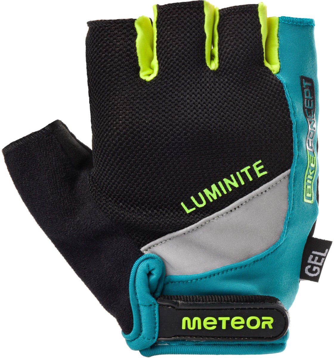 Meteor Gel GX39 - Fietshandschoenen - XS, Donkergroen-Groen