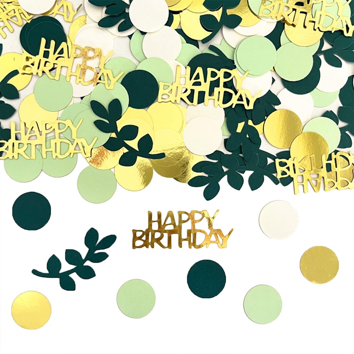 Dailygoods - Happy Birthday Party tafeldecoraties met 200 confetti stukken