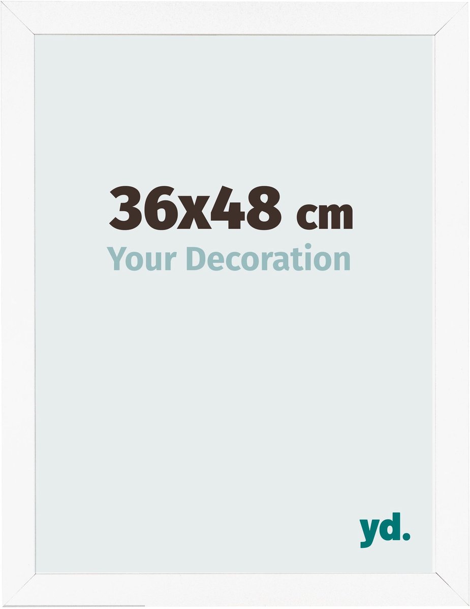 Your Decoration - Fotolijst 36x48 cm - MDF - Wit Mat - Bologna