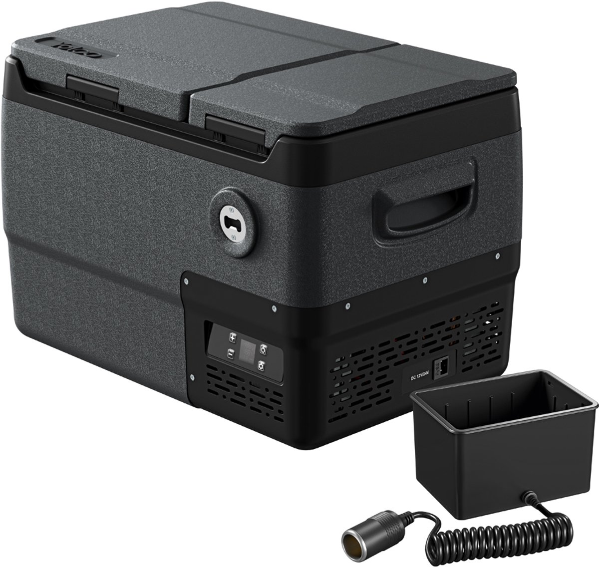 YOLCO DX30 Space Grey - Compressor Koelbox - 30 Liter - Dual Zone Koelen en Vriezen - 12V 24V 230V