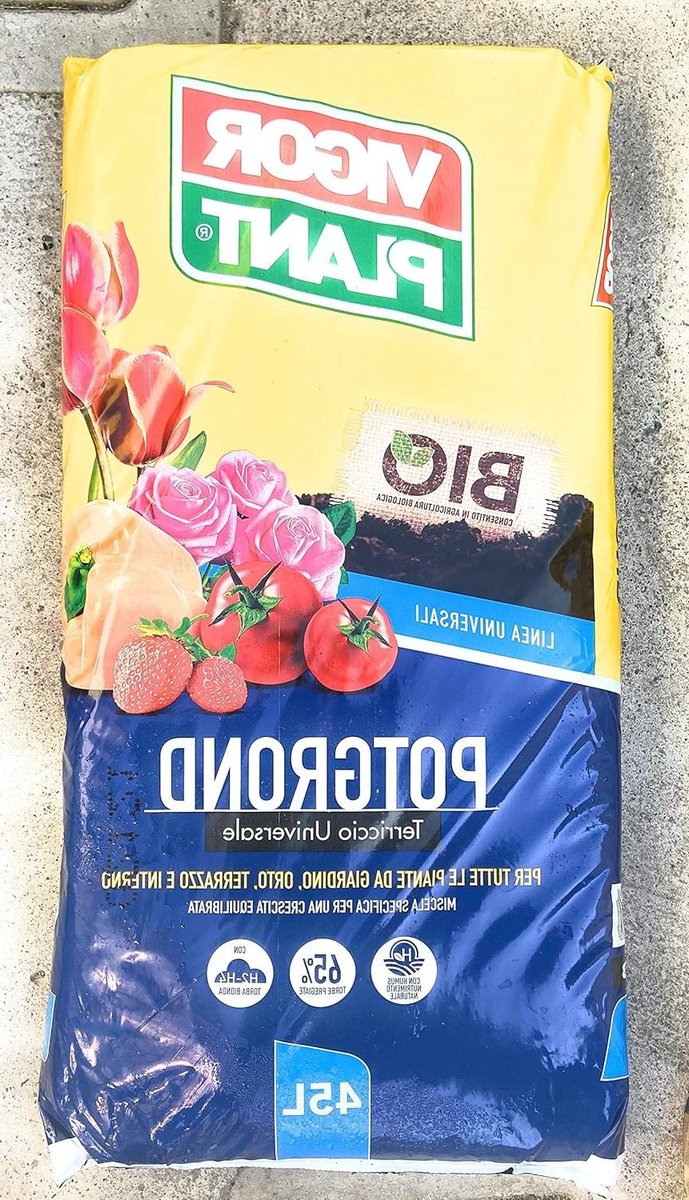 Universele Potgrond - Plantenvoeding Aarde - Planten Kweken - Macro-Micro Elementen - 45 Liters - Bruin