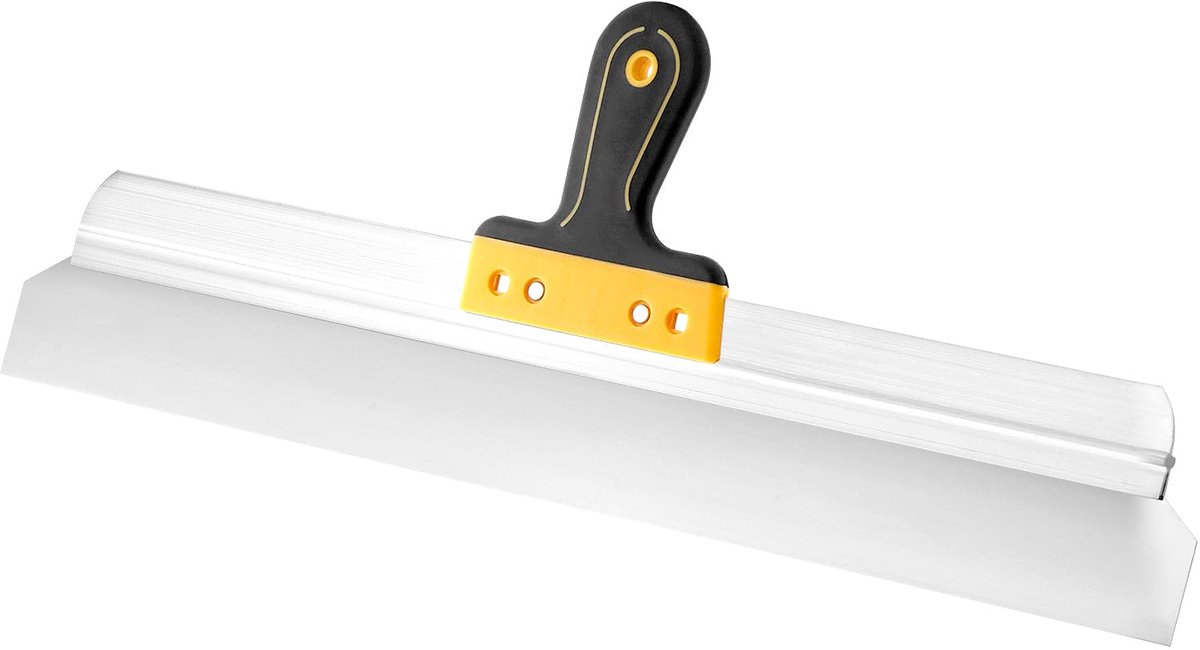 SnelShoppen - 600 mm Spatel voor Gipsplaten - Roestvrijstalen Oppervlaktespatel met Ergonomische Handgreep - Ideaal voor Klussen en Renovatiewerkzaamh
