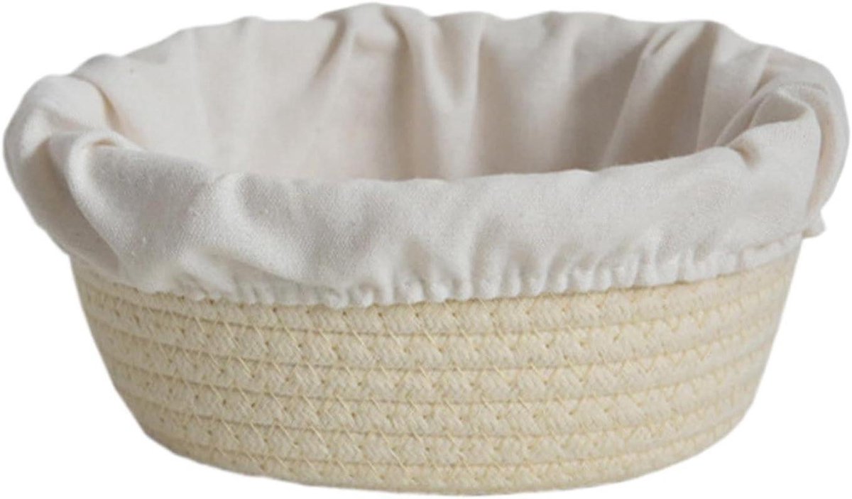 Brood Rijs Manden - Banneton Mand Deeg Mand - Zuurdeeg Brood Maken - Handgemaakt Katoenen Touw
