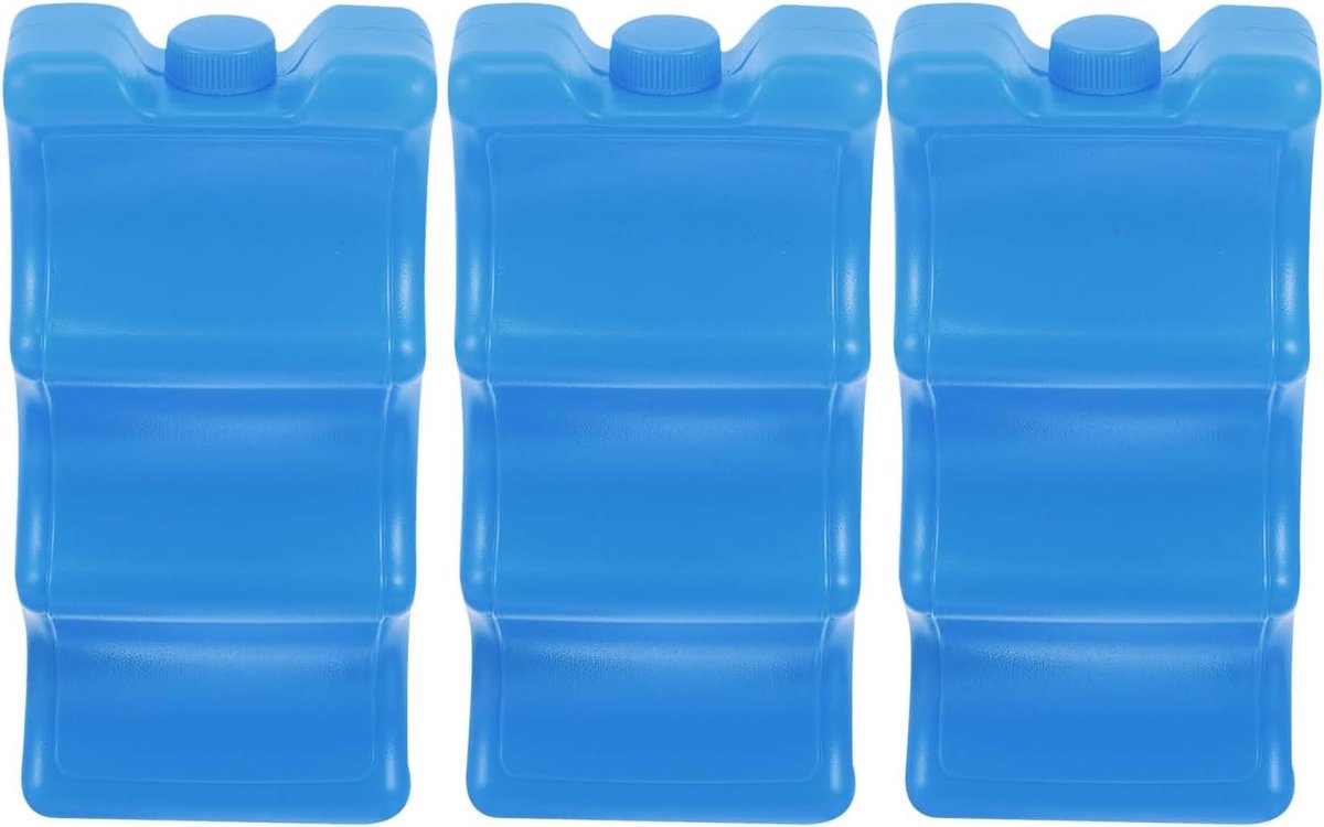 Herbruikbare Koelelementen - Ijsblokjes Koelpacks - Lunch Koel Houden - Sterk en Stabiel Rubber