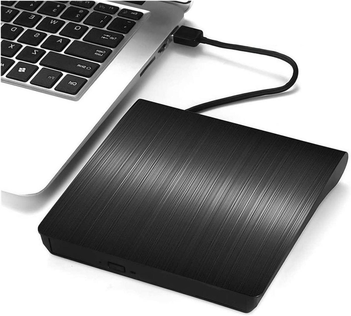 Extern DVD RW Station - Draagbare CD Brander - Films Kijken - USB 3.0 Interface - Ultradun - Zwart