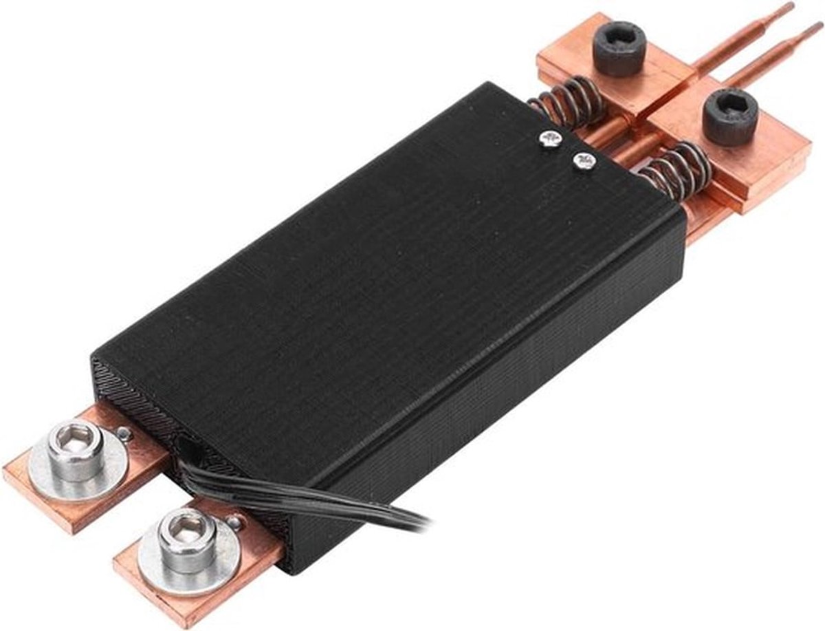 Draagbare puntlassenpen voor doe-het-zelf-projecten, automatische trekker en puntlasapparatuur voor thuisgebruik en industrie (DC4-12V Zwart)