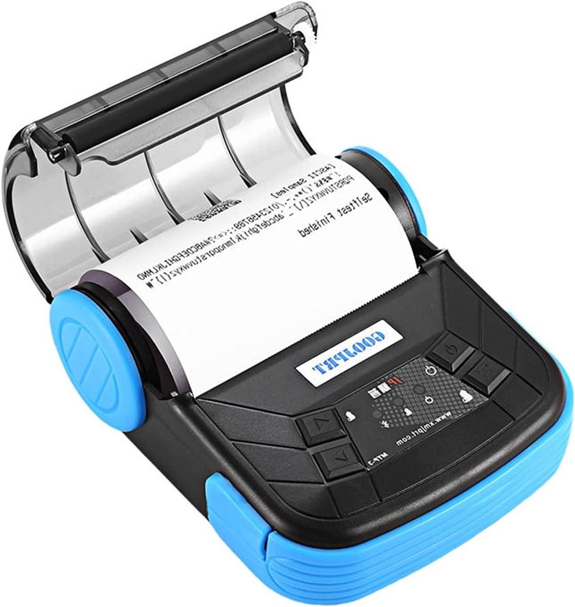Handheld Inkjet Printer - Draagbare Printer Mini Printer - Labels Printen - Sneldrogende Inkt - 80mm - Zwart Blauw