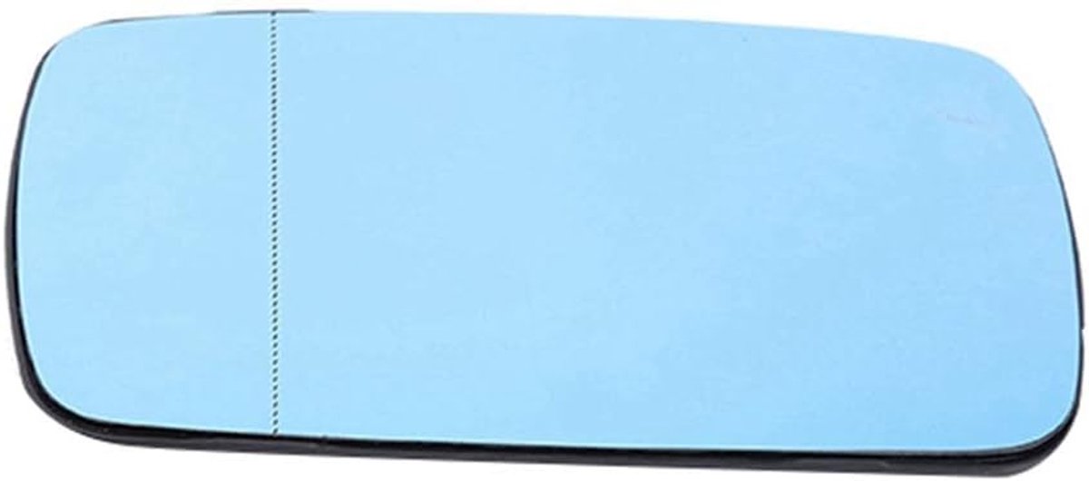 SnelShoppen - Verwarmd Achteruitkijkspiegel Glas - Anti-Fog Vervangingsglas voor E39 E46 - Verbeterde Zichtbaarheid - 2Pin Design - Ideaal voor Koude