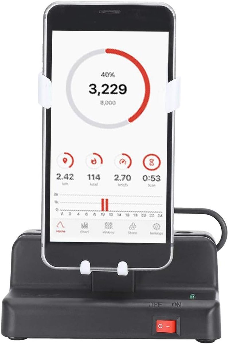 SnelShoppen - Telefoon Swing Vibrator voor Automatische Stappen Teller, Stil, Geschikt voor Smartphones, Ideaal voor Thuis en Sport