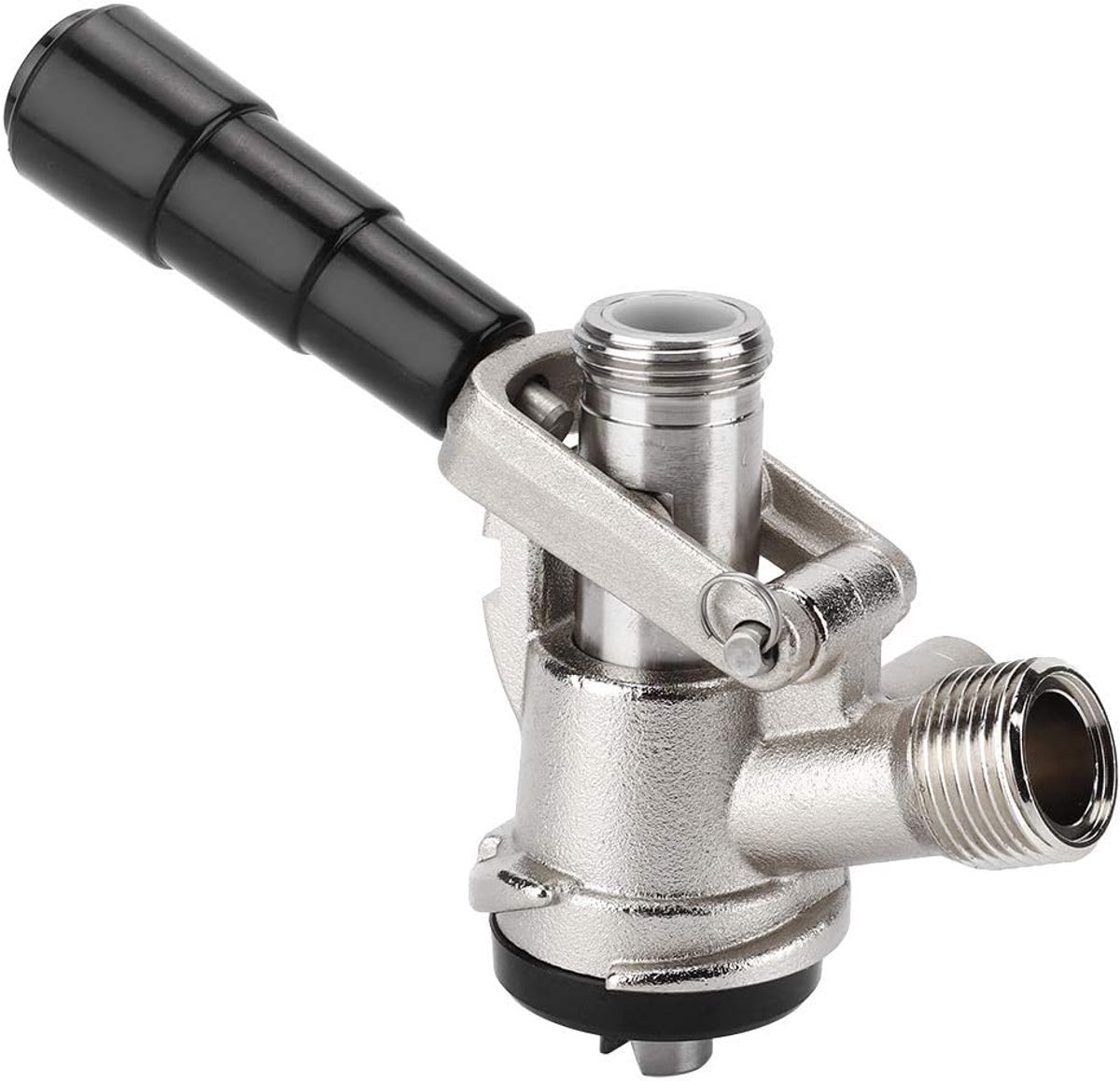 SnelShoppen Professionele Bierdispenser met G5 8 Draad Duurzame Tap RVS 304 en Antibackflow Ontwerp voor Thuisbars Cafés en Restaurants met 6 Aan
