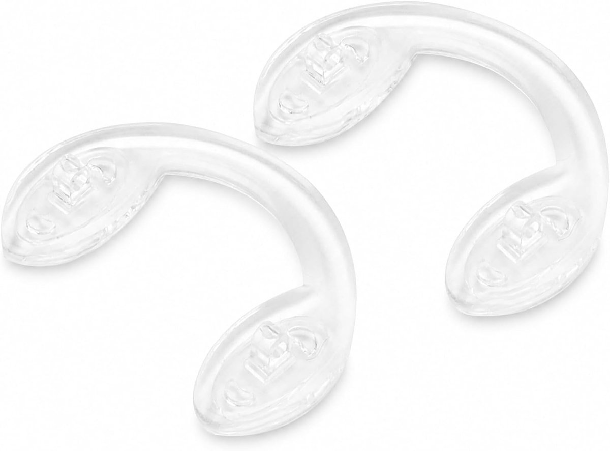 SnelShoppen - 20 Paar U-vormige Anti-slip Neuspads voor Kinderen - Zacht Silica Gel Materiaal - Ideaal voor Kinderen Brillen Accessoires