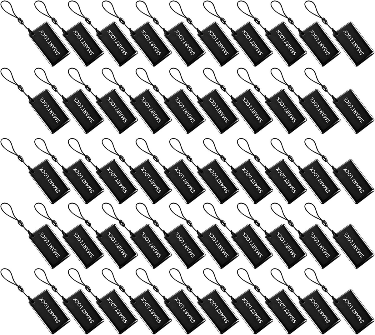 SnelShoppen - 50 Stuks 13.56MHz IC Kaarten voor Slimme Deursloten, RFID Sleutelhangers, Compatibel met TTLock Slimme Systemen, Waterdicht en Duurzaam