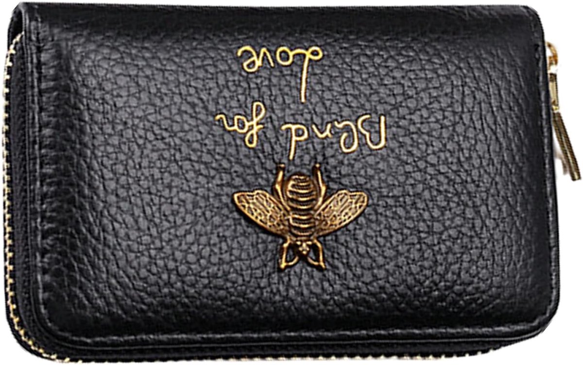 Kaarthouder voor vrouwen - slank leer - 9 kaartsleuven - perfect voor onderweg - ShopVlot