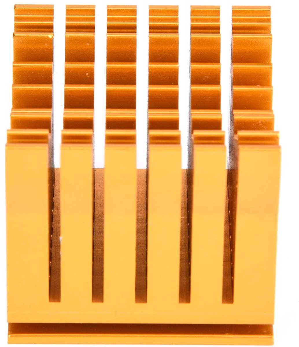 SnelShoppen - Heat Sink Aluminium 43x40x36mm, Goede Warmtegeleiding, Maximaliseer Koeling voor Router, LED Speler, Computer Koellichamen