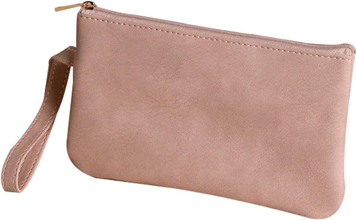 Retro Leather Phone Case Toiletry Bag Toiletry Bag for Women Small Multifunctional Storage Bag Multi Spec Compartments - ShopVlot