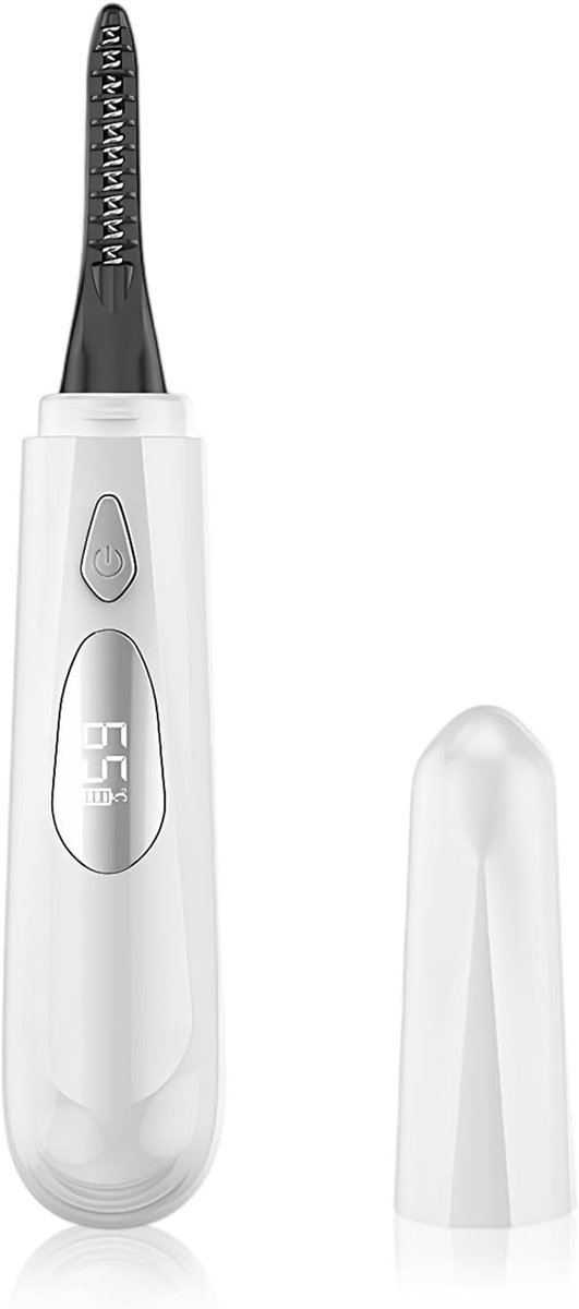 SnelShoppen - Verwarmde Wimperkruller, USB Oplaadbare Elektrische Wimperkruller, Mini Wimperkruller, Make-up Oog Wimperkrullers voor Perfecte Wimperkr