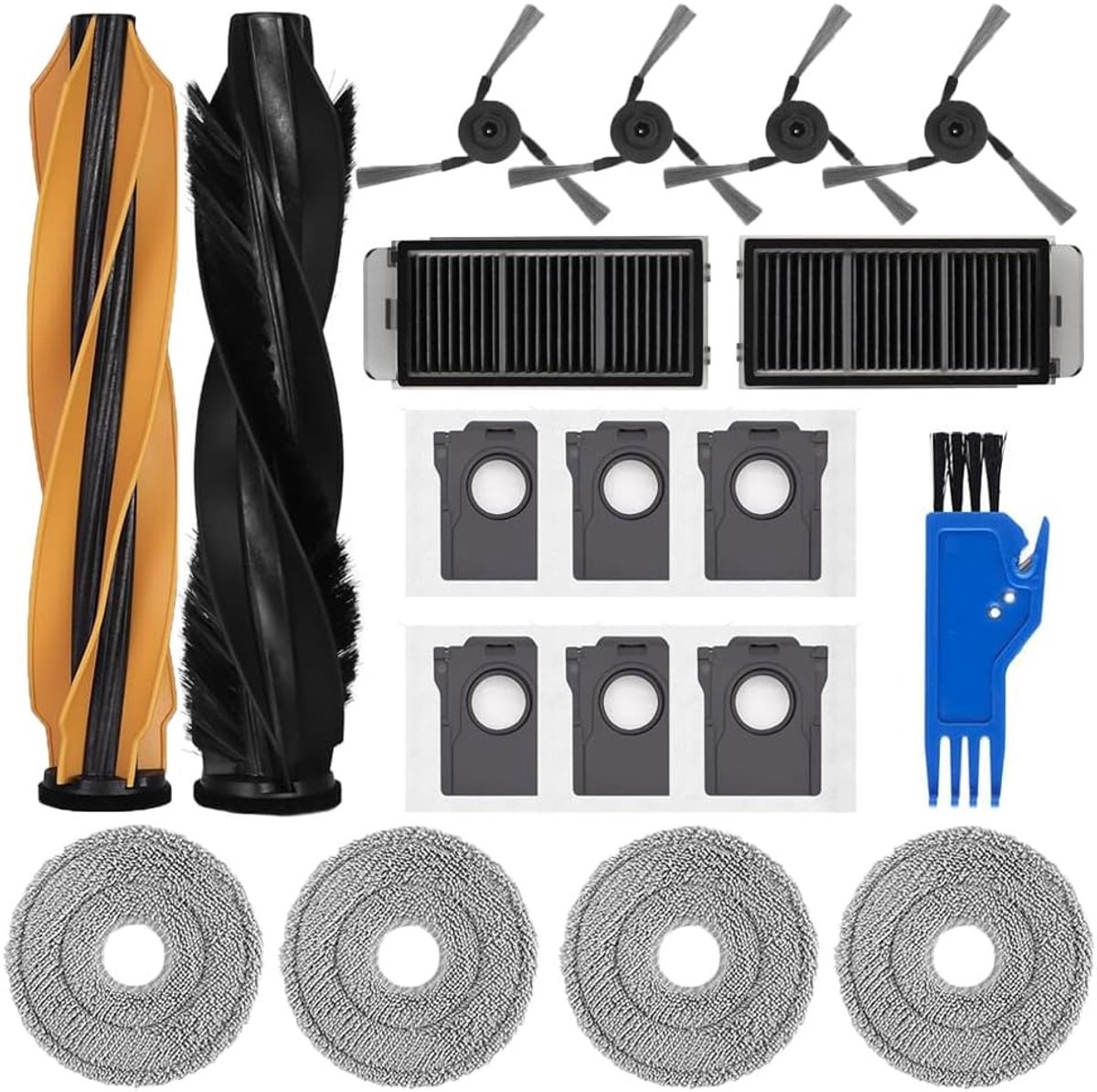 Accessories for Dréame X50 Ultra/L50 Pro/L40s Pro Ultra/Mova V50/P50s Ultra Robot Vacuum Cleaner, 19 Spare Parts, 2 - ShopVlot