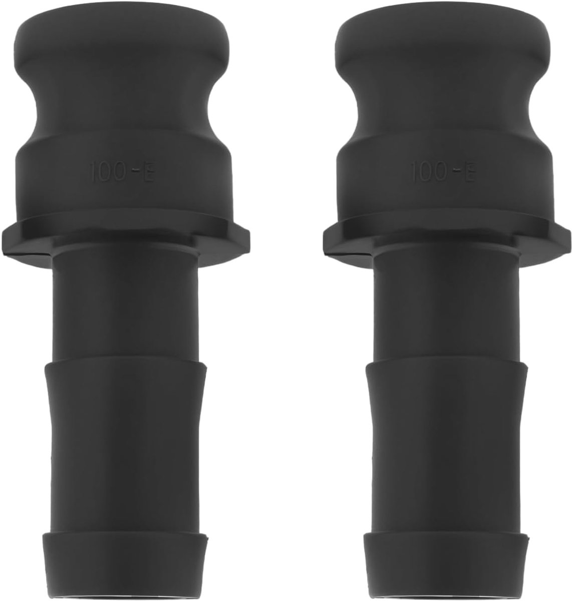 SnelShoppen - 2 Stuks Slang Camlock Fittingen 1 Inch Cam en Groef Slangverbinder 100E 96x39.7mm Snelle Koppeling voor Tuinirrigatie en Chemische Toepa