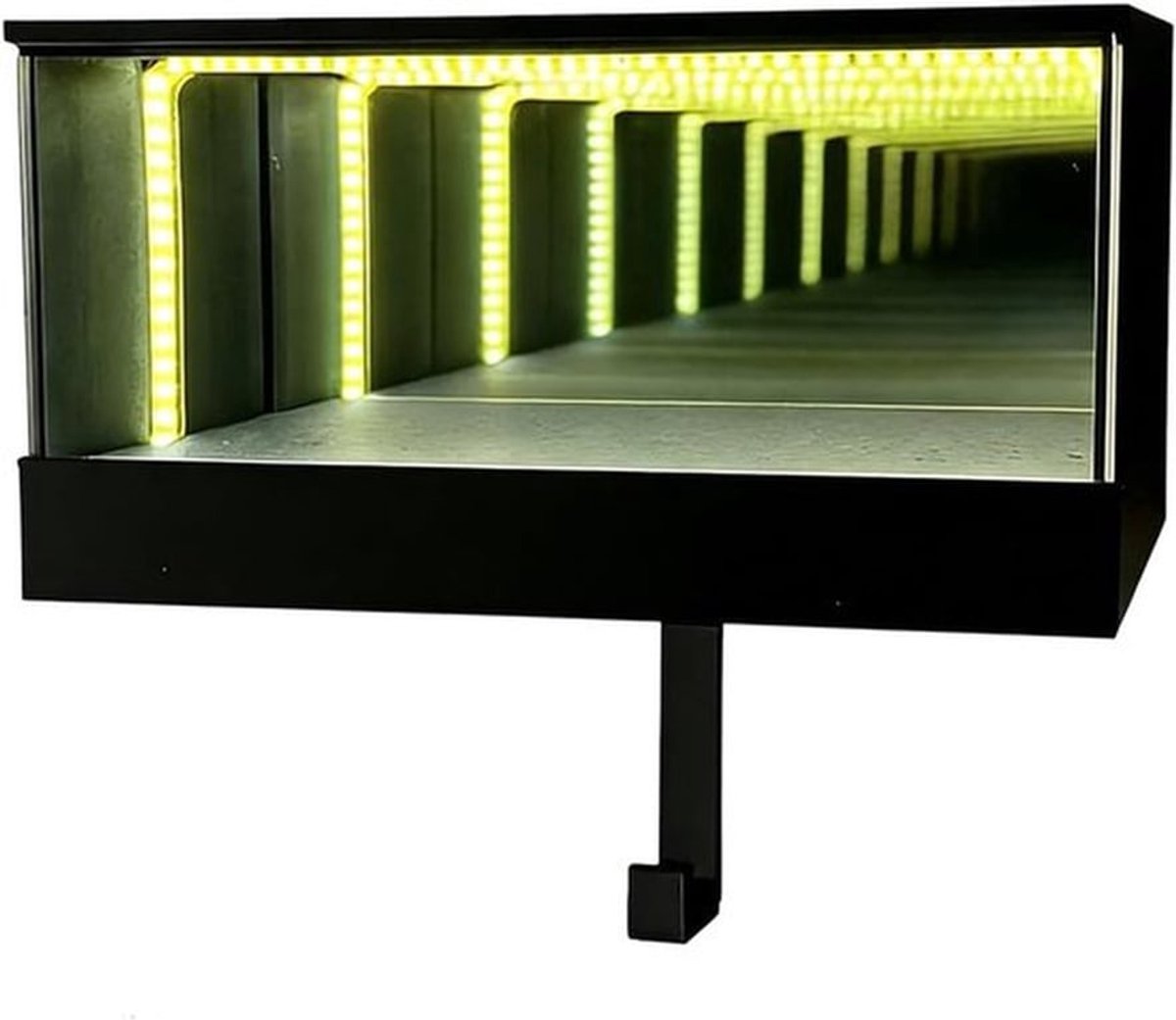 Sleutelhanger met LED verlichting voor aan de muur, design wandsleutelkast voor autoliefhebbers en garagegebruik