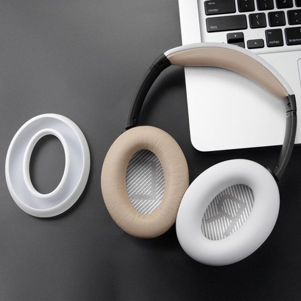 Vervangende Oorkussens en Hoofdband voor Bose SoundLink Around-Ear II Hoofdtelefoon met Silicone Beschermhoes