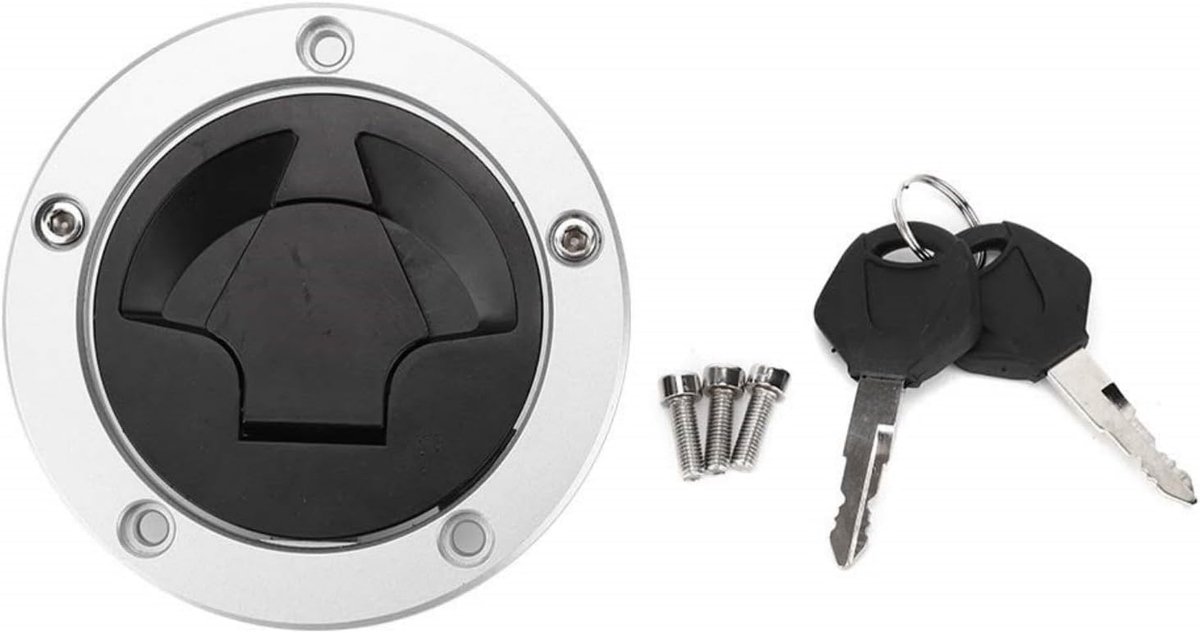Olie Tank Deksel - Aluminium Sluitring met Sleutel - Geschikt voor ZX-6R/ZX-10R/ZX-14R - Verhoogt Beveiliging - ShopVlot