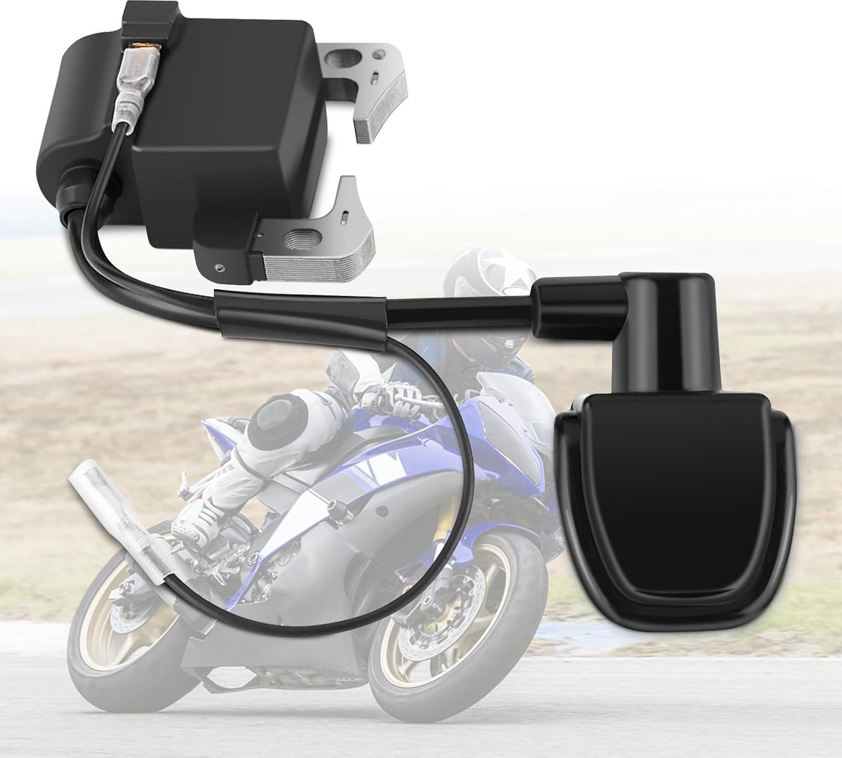 SnelShoppen - Mini Moto Ontstekingsspoel Motorfiets Ontstekingsspoel voor Mini Motor ATV Dirtbike Quad 49CC 47CC - Duurzaam en Compact