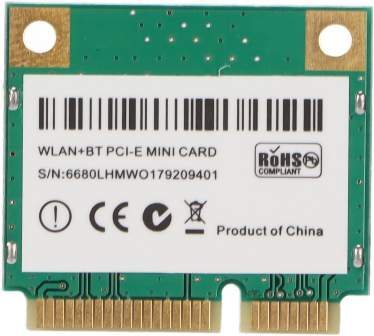 Netwerkkaart AX210HMW - 2.4G/5G/6G - BT 5.2 - Hoge snelheid voor Mini PCIE - ShopVlot