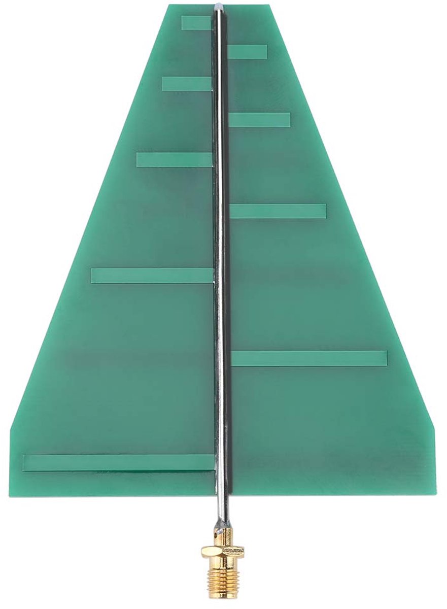 SnelShoppen - UWB Antenne 2.0GHz-10.5GHz 5-6dB Log Gepolariseerde Antenne met SMA Vrouwelijk, Ultra Breedband Antenne voor Industrieel Gebruik