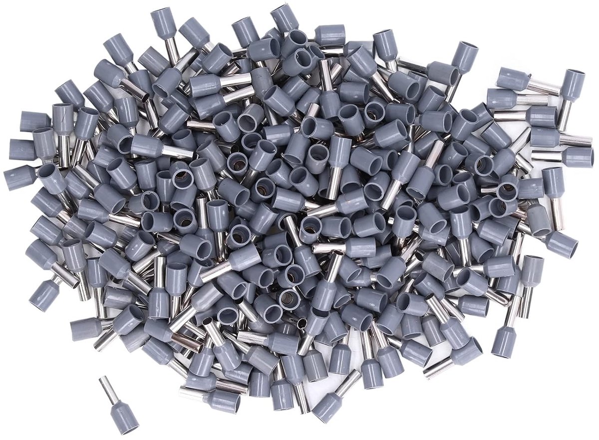 SnelShoppen - Geïsoleerde Ferrule 4.0mm² - Compacte Geïsoleerde Verbindingen voor Huishoudelijke Apparaten en Elektrische Projecten