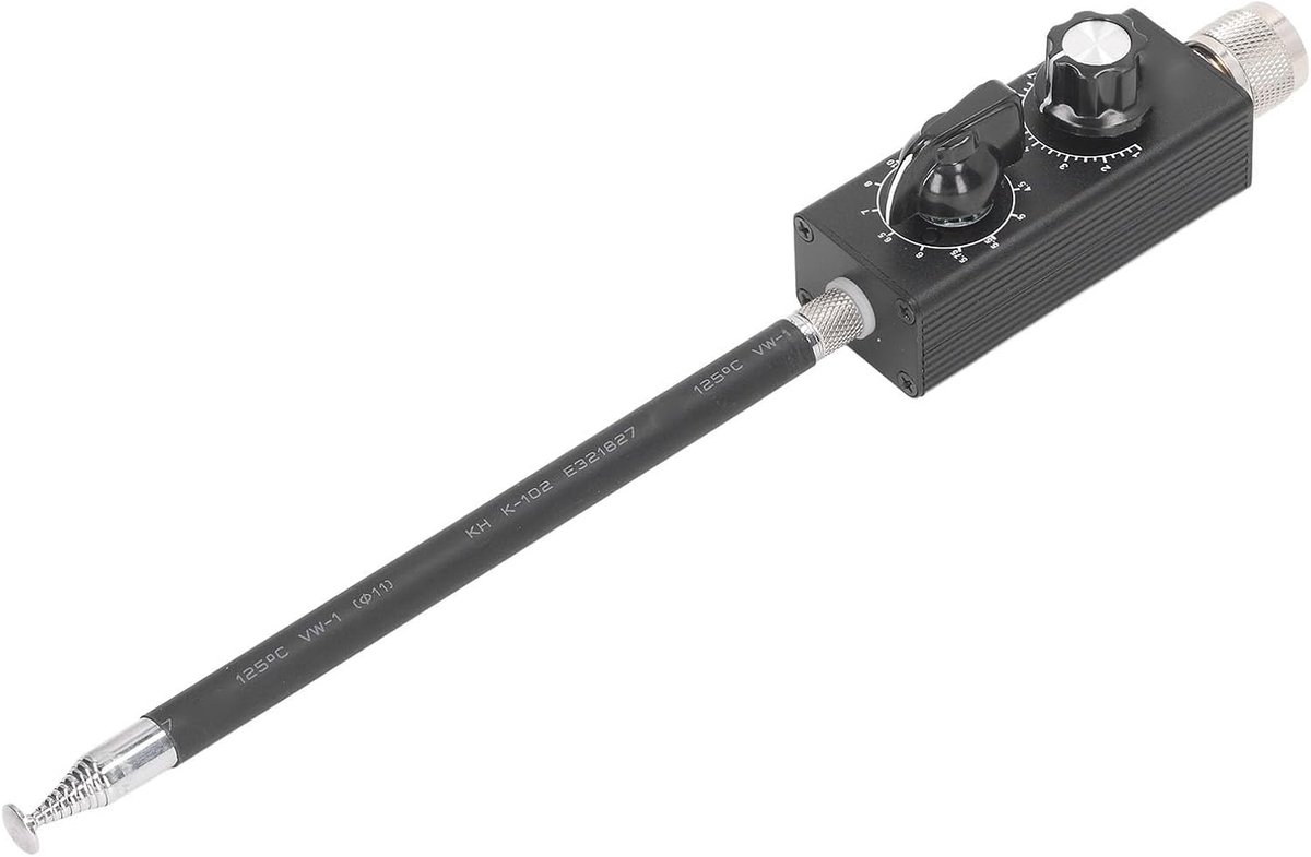 SnelShoppen - QRP HF Antenne Draagbaar 20W 3 5-470MHz Met M4 Male Connector Volledige Band Afgestemd Eenvoudige Installatie