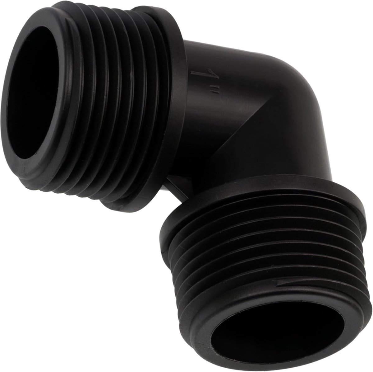 SnelShoppen - Set van 5 90° mannelijke koppelingen voor druppirrigatiesysteem - Pe 2.5 x 2.5 cm - Tuin, Landbouw, Watercirculatie