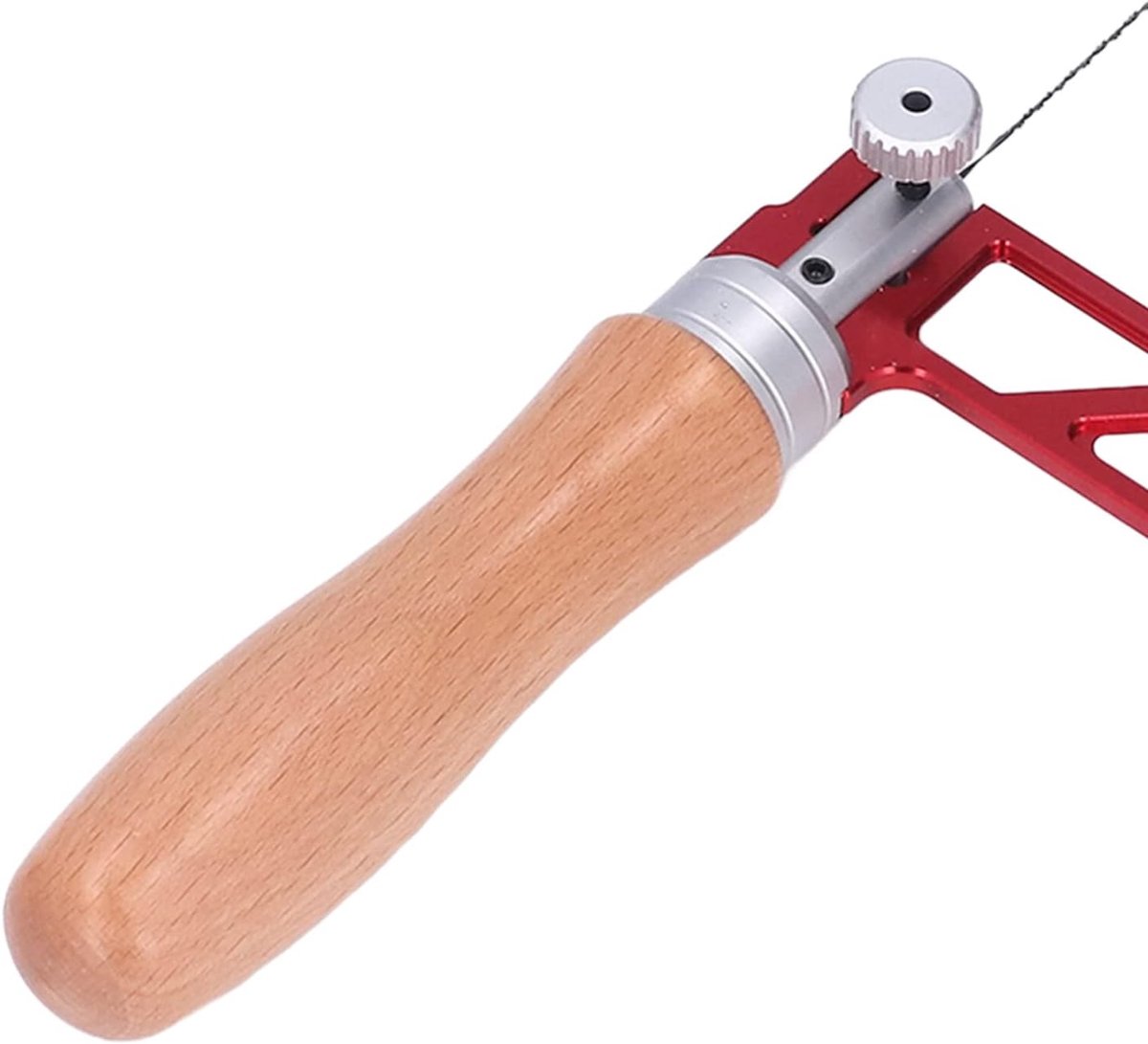 SnelShoppen - Copingszaag U-vorm Hout Handvat Mini Zaag voor Houtbewerking, Sieraden Maken, DIY Klussen - 3 inch
