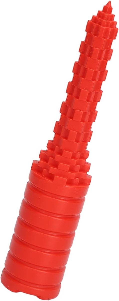 SnelShoppen - Hotdogger Hot Dog Spiralizer Grill Tools - Creatieve Hotdog Bun Driller Tool - Bakbenodigdheden voor de Keuken - Rood - Ideaal voor Fees