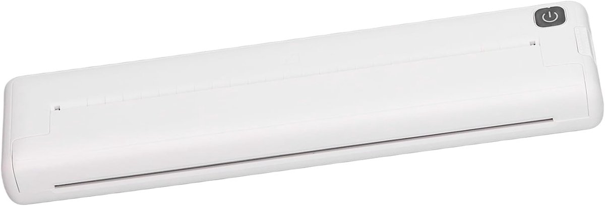 SnelShoppen - Draagbare Reisprinter, Inkless Thermische Printer BT A4 200 Dpi, Eenvoudig in Gebruik, Brede Compatibiliteit, A4 Afdrukken, 90 Vellen, I