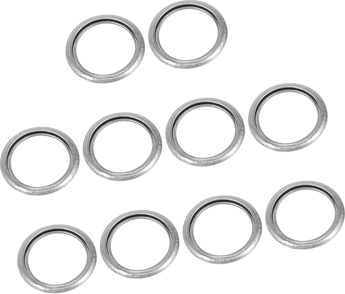 SnelShoppen - A ABSOPRO Car MD050317 M14 Olie Uitlaatkap Seal Smalle Seal Set van 10 Stuks - Voor Auto Onderhoud, Hoogwaardige Kwaliteit, Duurzaam Mat