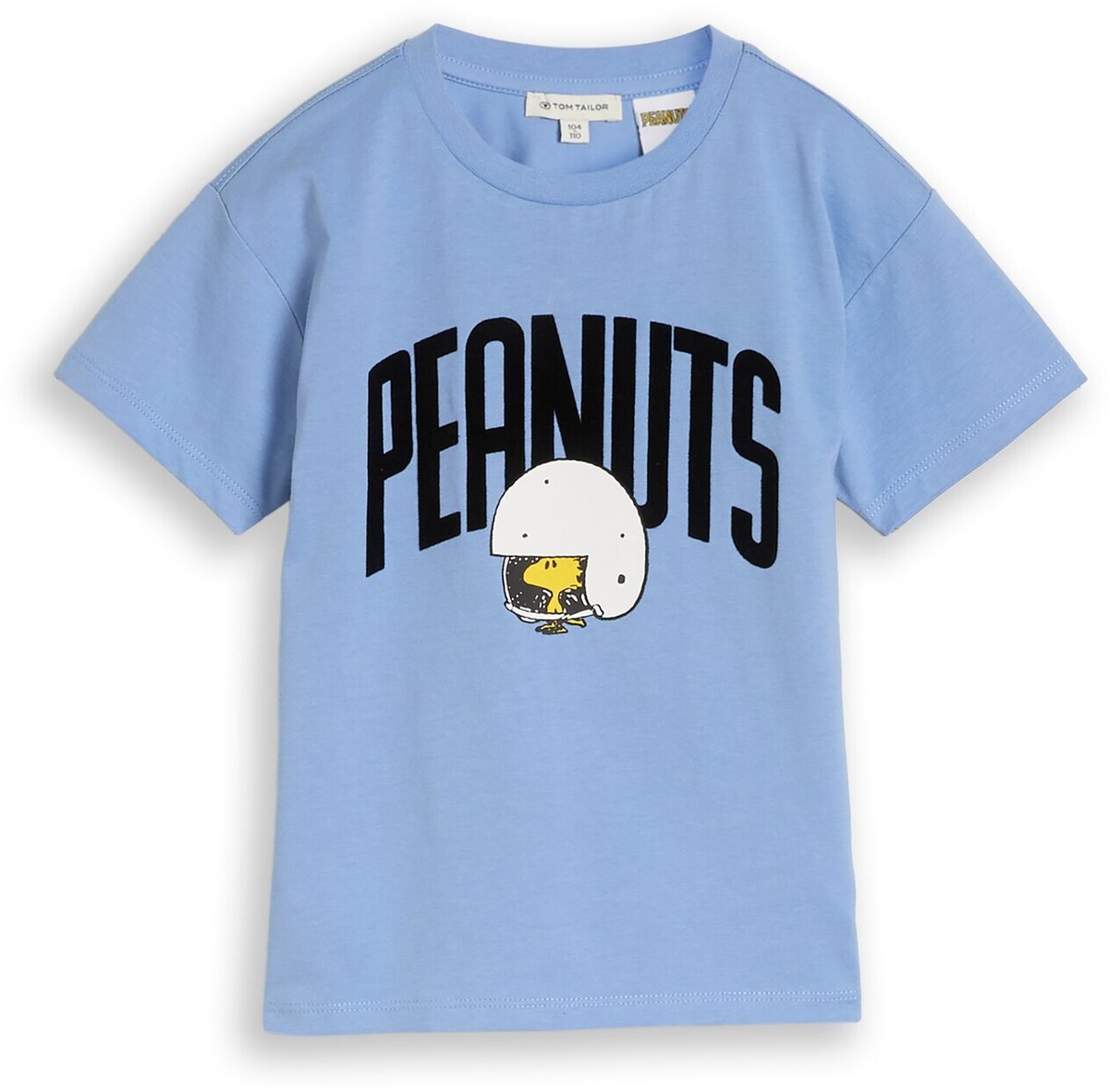 Tom Tailor - Oversized T-shirt met Peanuts-print - Maat 128/134 - Light Blue