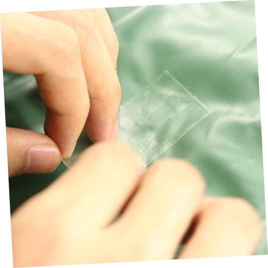 Reparatielabels - Plakstrips Banden - Watersport Reparatie - Zelfklevend Waterdicht - 7 x 7 cm - Transparant — afbeelding 2