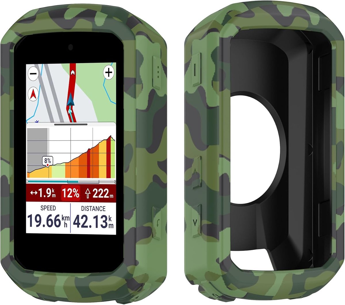 Beschermhoes G Armin Edge 550/580 - Silicone Cover - Camouflage Kleur - Schokbestendig en Waterdicht - ShopVlot