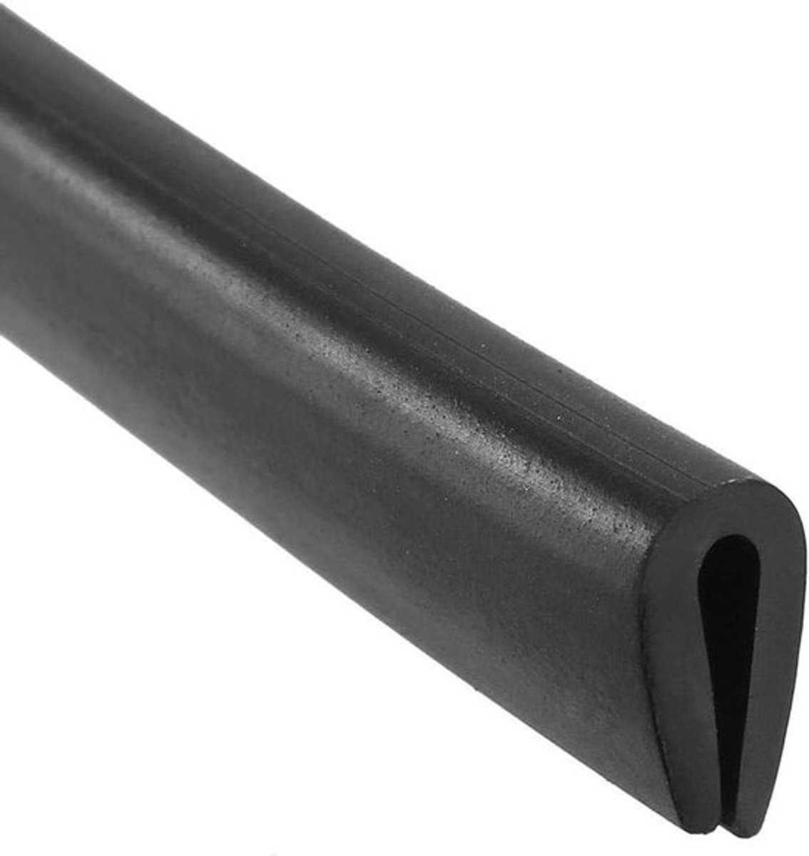 Afdichting U-vorm - 6 m lengte - Rubber - Weerbestendig - Stofdicht - Schokabsorberend - Voor luiken en kluisjes - Rubberen Strip