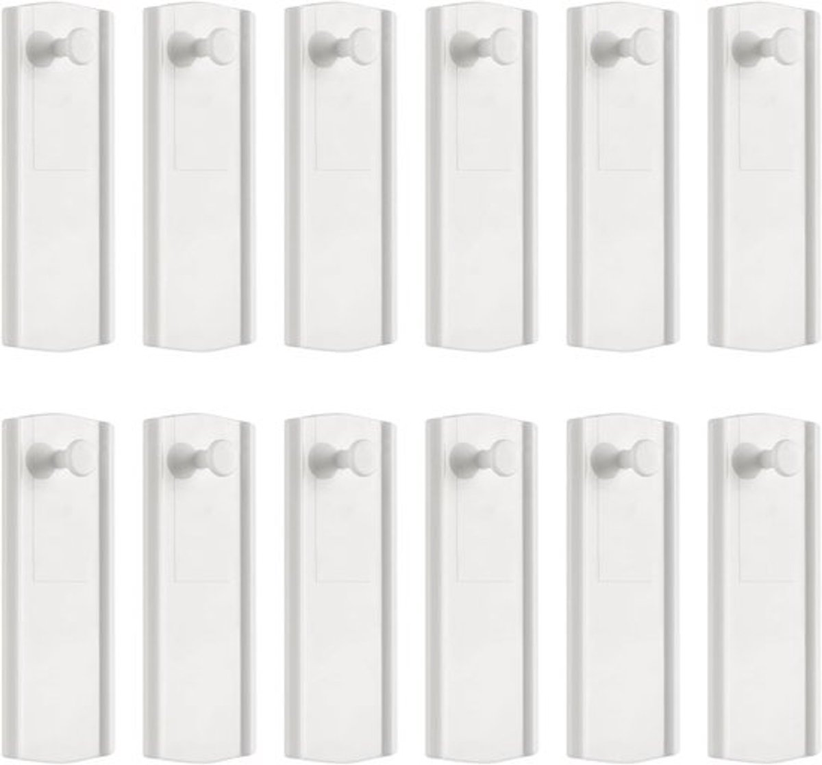 Grote Zelfklevende Spijkers voor Fotolijsten, 12 Stuks, Wit, Voor Makkelijk Ophangen van Foto's, Decoratie en Schoonmaak zonder Boren