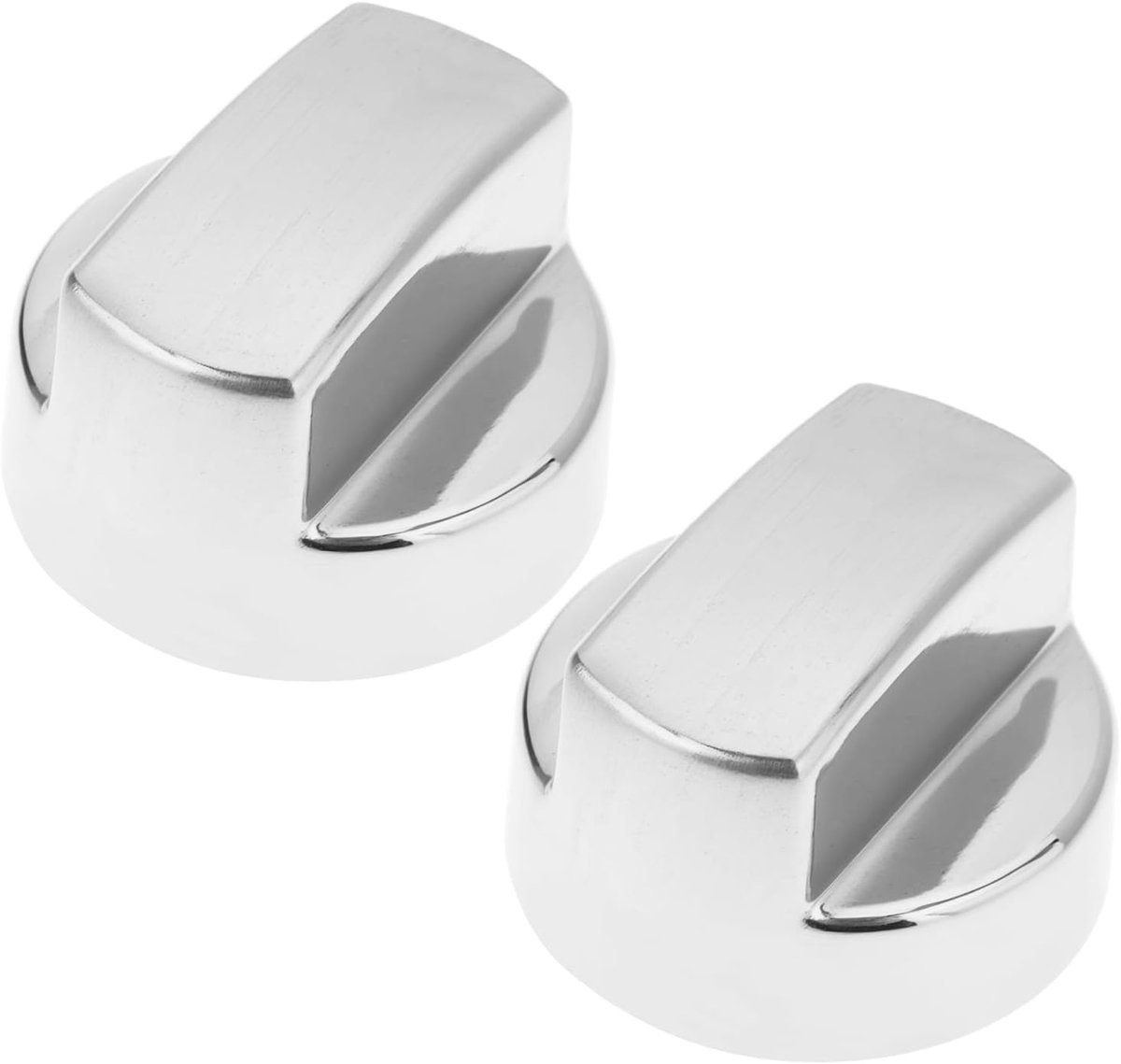 SnelShoppen - 2 Stuks Vervangende Knoppen voor Fornuis 811195 805328 Geschikt voor Wolf Ventilatiesystemen - Hoogwaardige Kwaliteit, 1.8 cm Diameter,