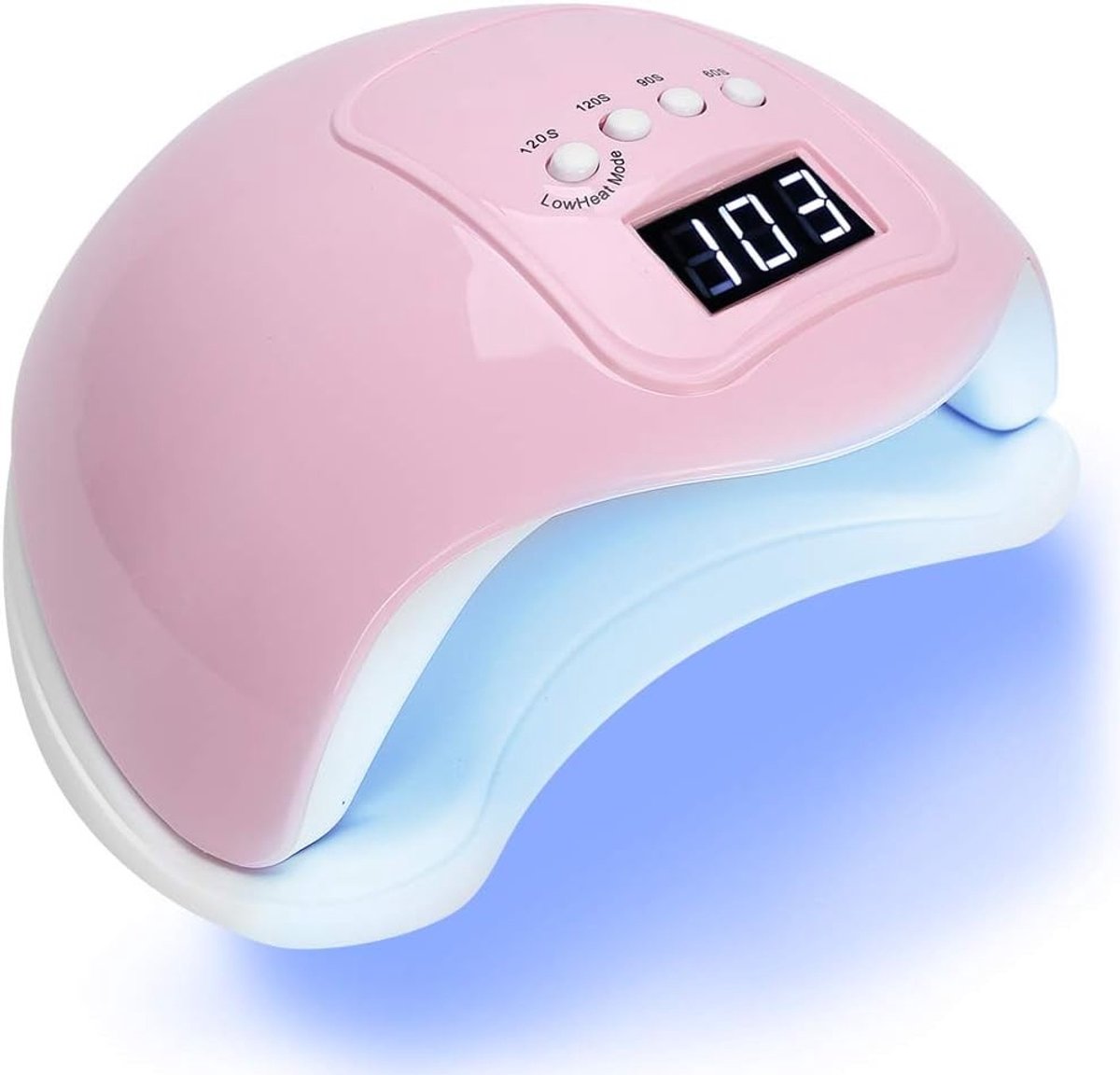 UV LED Nagellamp - Roze - 40W - Intelligente Timing met Afneembare Basis - Voor Thuisgebruik en Nagelsalons