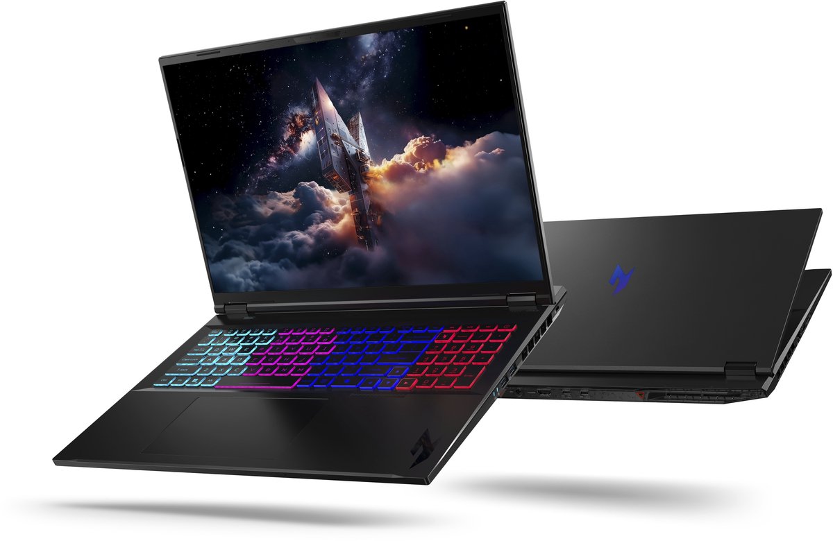 Acer Nitro 18 AI AN18-61-R8E5 - Gaming Laptop - 18 inch 165Hz - AMD Ryzen AI 7 - 16GB - 512GB SSD - RTX 5070 - Copilot+ - inclusief 3mnd PC GamePass