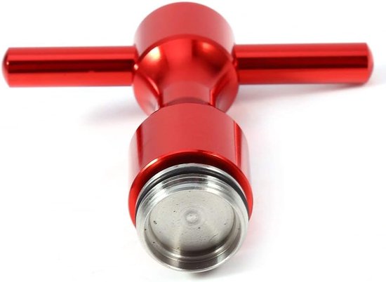 SnelShoppen - 2 Stuks Rode Putter Gewichten + Wrench Tool voor Putters, Aluminium Legering, Tungsten Staal, Geschikt voor Scotty Cameron van Snelshoppen — afbeelding 3